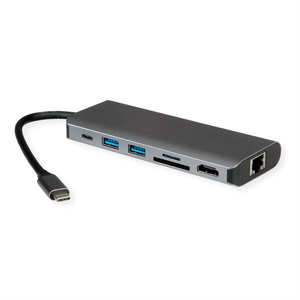 USB4-C Dock HDMI+ GbE+2xA+ 1xTF/SD+1x C PD 8K30